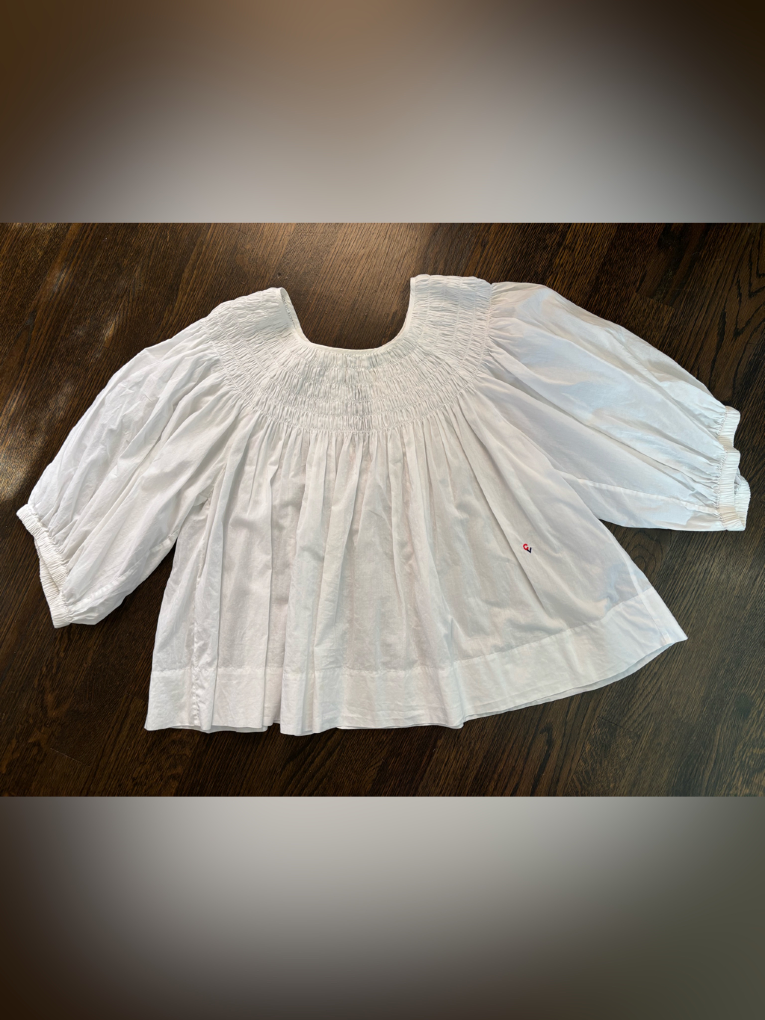 Clare V Le Fleur Blouse